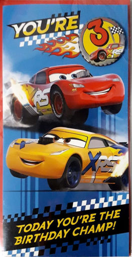 Picture of CARS 3 TODAY CARD